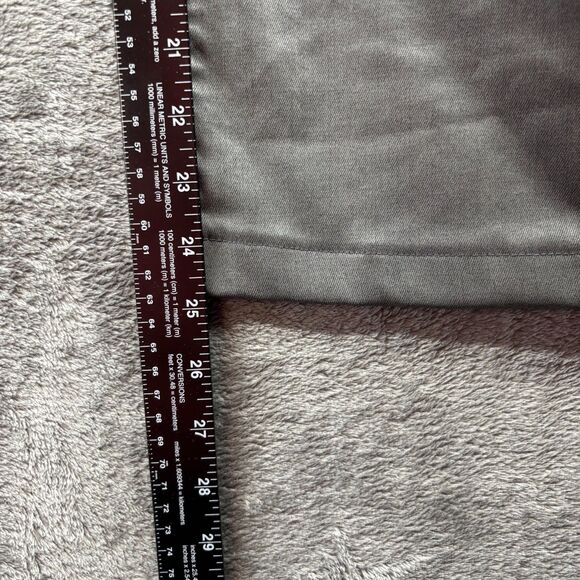 Kut From The Kloth Coated Jeans Meg Fab Ab Wide Leg High Rise Gray Size 18 C179 - Picture 7 of 11